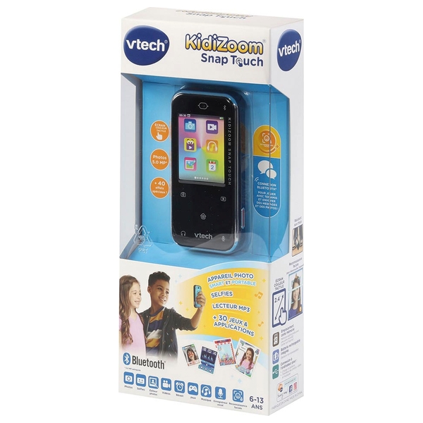 Appareil Photo Numérique Portable - KidiZoom Snap Touch Bleu - VTech - De 6  à 13 ans