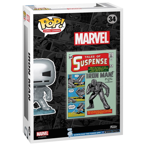 Figurine Pop! Comic Covers Iron Man Tales of Suspense - N° 34 - Funko