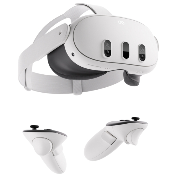 Meta Quest 3 128GB All-In-One Mixed Reality Headset and Controllers