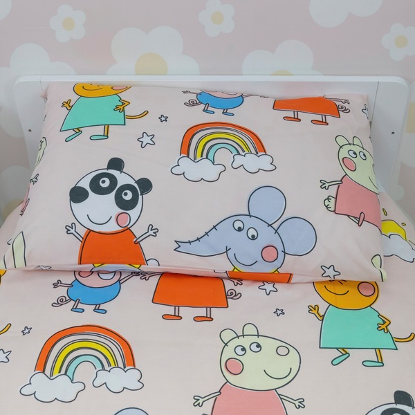 Peppa Pig Playful Toddler Bed Duvet Set Smyths Toys Ireland
