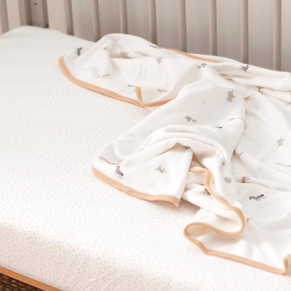 Baby Elegance 140x70cm 4 Piece Cot Bed Bedding Set Safari Smyths Toys UK