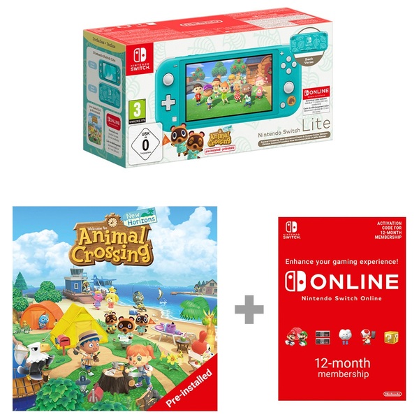 Nintendo Switch Lite Turquoise: Timmy & Tommy's Edition | Smyths