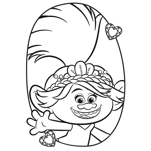 Trolls Band Together Jumbo Colouring Book | Smyths Toys UK