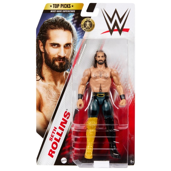 WWE Basic Series Top Picks Seth Rollins Action Figure Smyths Toys UK
