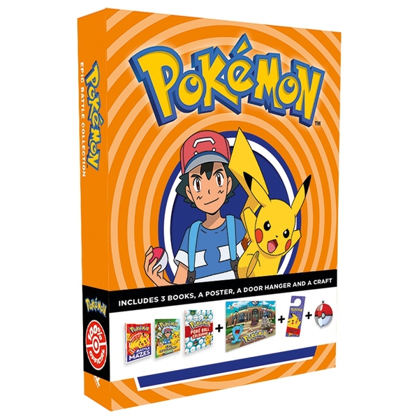 Pokémon Epic Battle, Colouring and Activity Book Collection