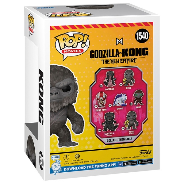 Funko POP Movies 1540 Godzilla x Kong The New Empire Kong