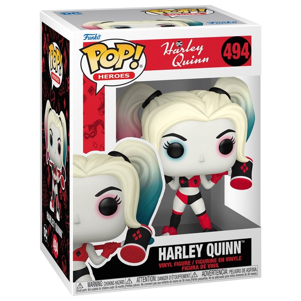 POP! Vinyl 494: DC Harley Quinn | Smyths Toys Ireland