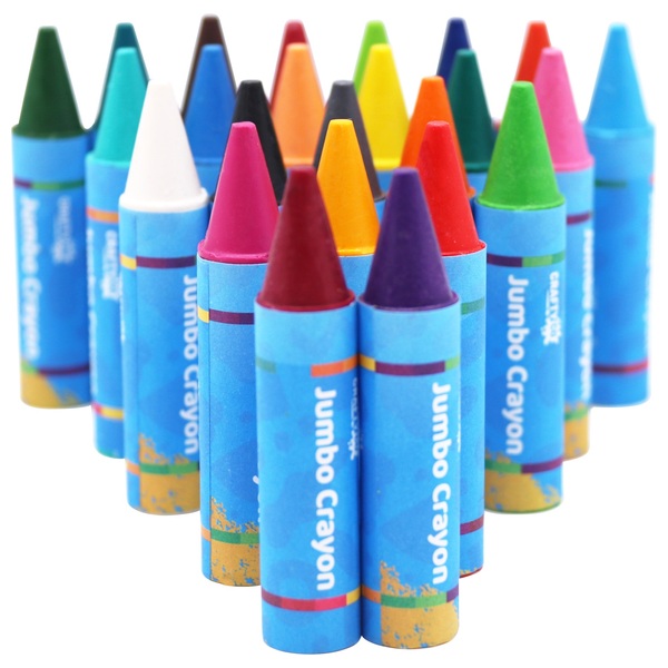 Crafty Co. Jumbo Crayons 24 Pack | Smyths Toys UK