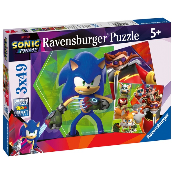 Ravensburger Sonic Coffret Puzzles Les Aventures De Sonic X Pi Ces