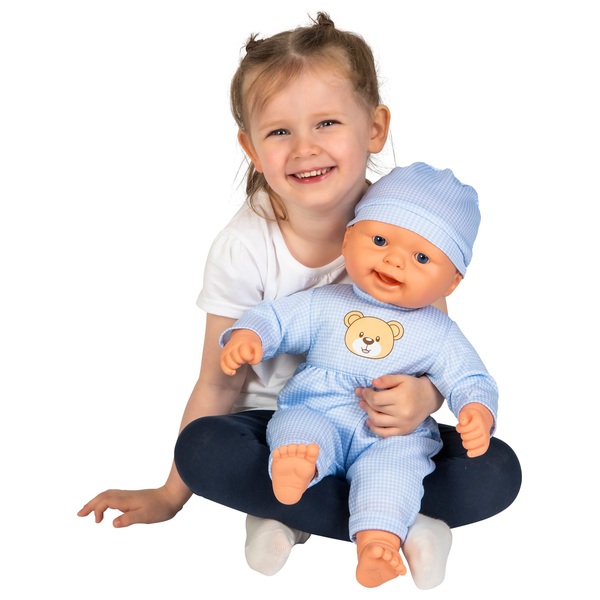 50cm Baby Doll in Blue Oufit Smyths Toys UK