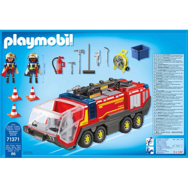 PLAYMOBIL City Action 71371 Reptéri tűzoltóautó – 6. kép