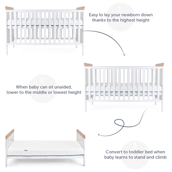 Baby Elegance Haddington Cot Bed Smyths Toys UK