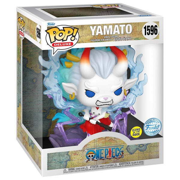 POP! Vinyl 1596: One Piece Glow-in-the-Dark Yamato | Smyths Toys UK