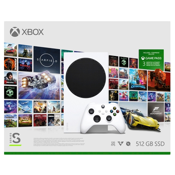 Xbox Series S Starter Bundle Includes 3 Months Ultimate Game Pass