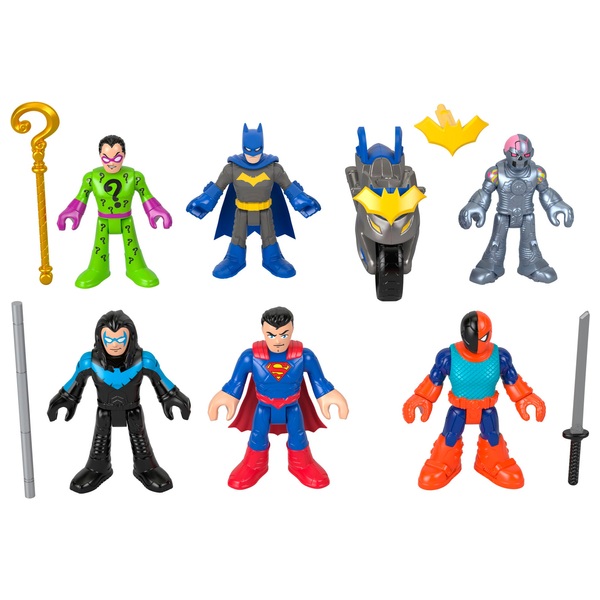 Fisher-Price Imaginext DC Super Friends Deluxe Figure Pack | Smyths ...