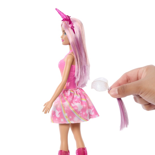 Barbie Dreamtopia pop Unicorn Eenhoorn roze | Smyths Toys Nederland
