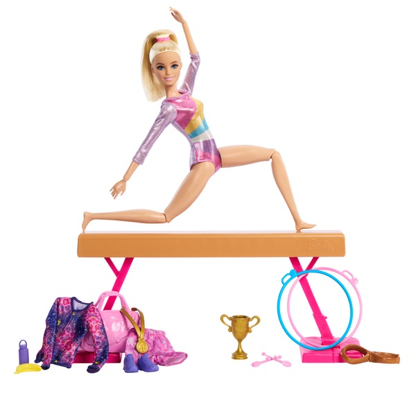 Barbie Gymnastics Doll And Playset Smyths Toys Uk 7394