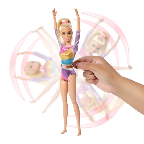 Barbie Gymnastics Doll and Playset Smyths Toys UK