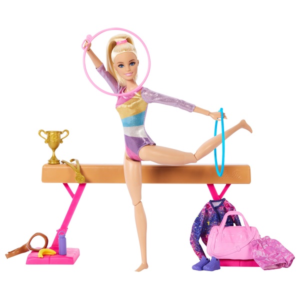 Barbie Gymnastics Doll and Playset Smyths Toys UK