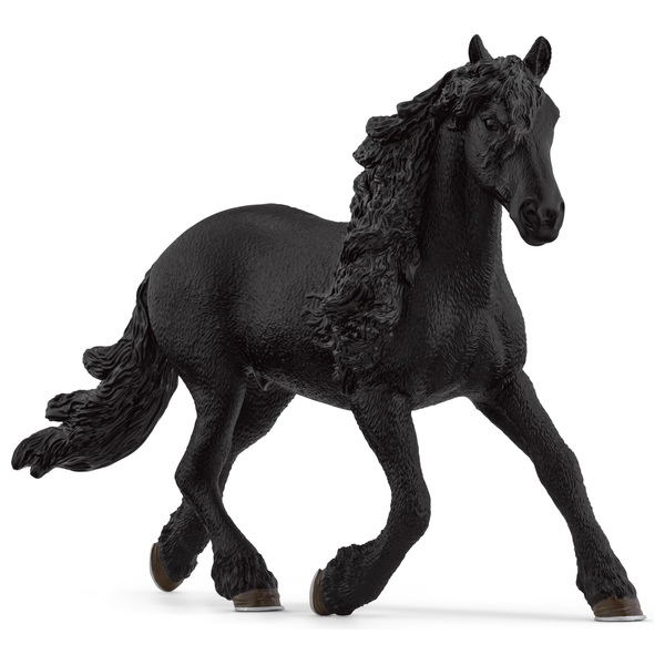 Schleich Horse Club 13975 Friesian Stallion Figure | Smyths Toys UK