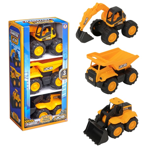 Teamsterz JCB Tough Trucks 3 Pack | Smyths Toys UK