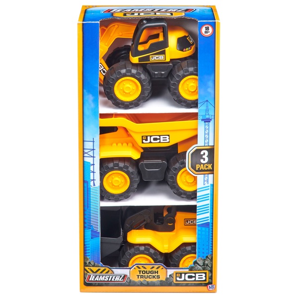 Teamsterz JCB Tough Trucks 3 Pack | Smyths Toys UK