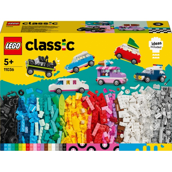 LEGO Classic 11036 Creative Vehicles with Car and Truck Toys Set