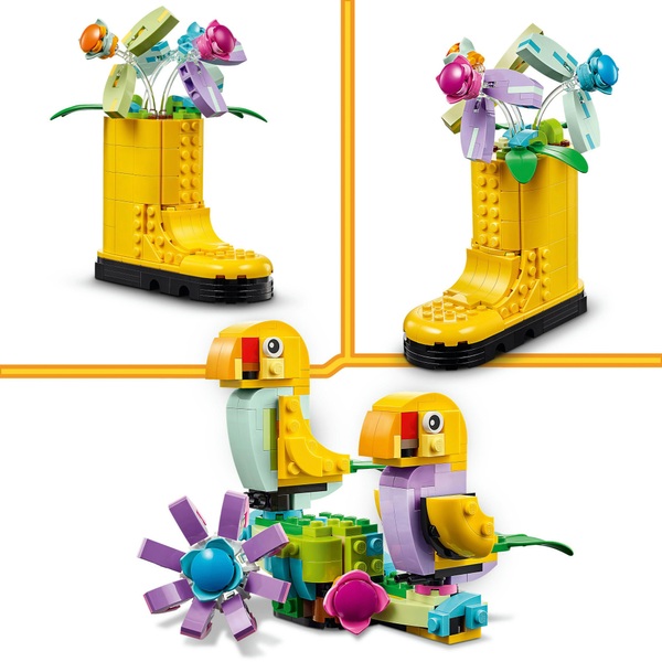 Lego Creator 31149 3 In 1 Flowers In Watering Can Set Smyths Toys Ireland