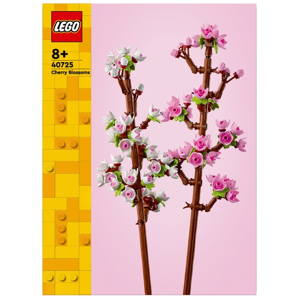 LEGO Botanicals 40725 Cherry Blossoms Flowers Set Smyths Toys UK