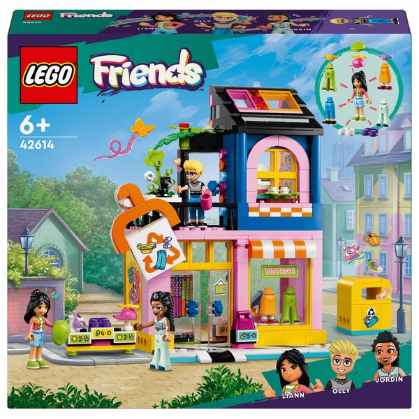 LEGO Friends 42614 Vintage Fashion Store Toy Shop Playset
