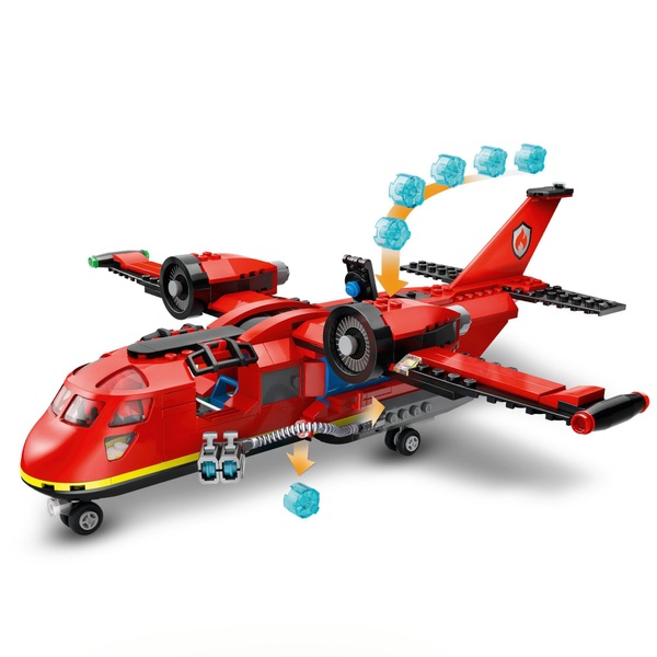 LEGO City 60413 Fire Rescue Plane Toy for Kids | Smyths Toys UK