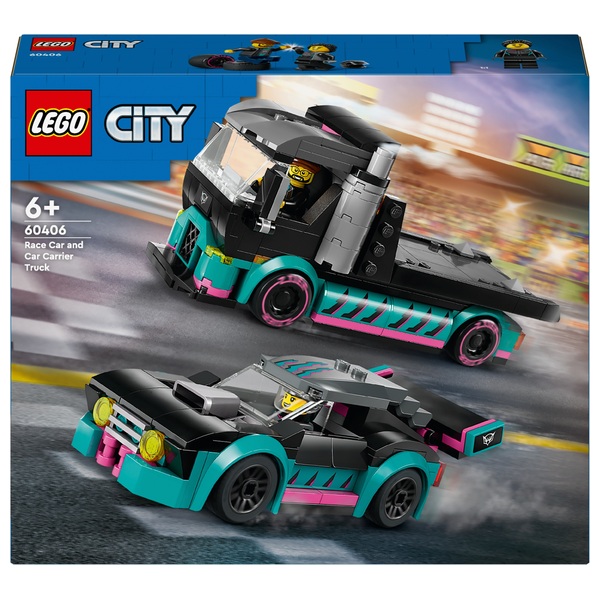 LEGO City 60406 La Voiture De Course Et Le Camion De Transport De