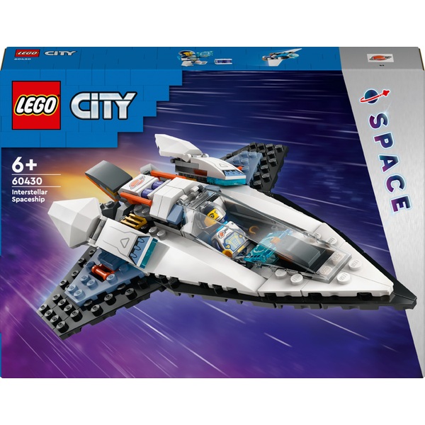 LEGO City Space 60430 Interstellar Spaceship Outer Space Toy Set