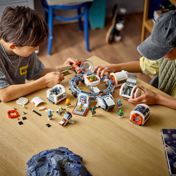 LEGO City 60433 Modular Space Station Building Toy | Smyths Toys UK