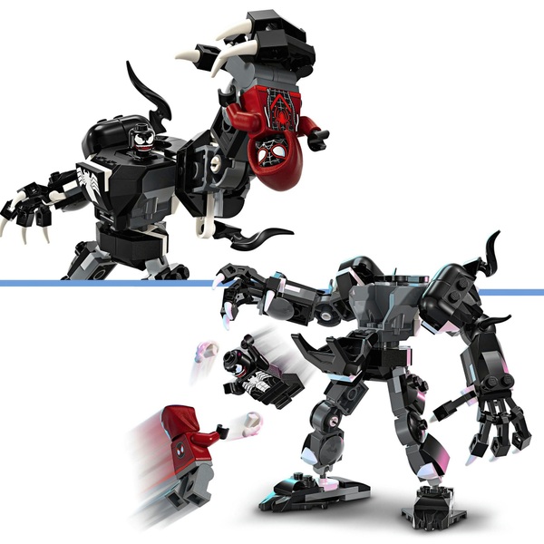 LEGO Marvel 76276 Venom Mech Armour vs. Miles Morales Set | Smyths Toys UK