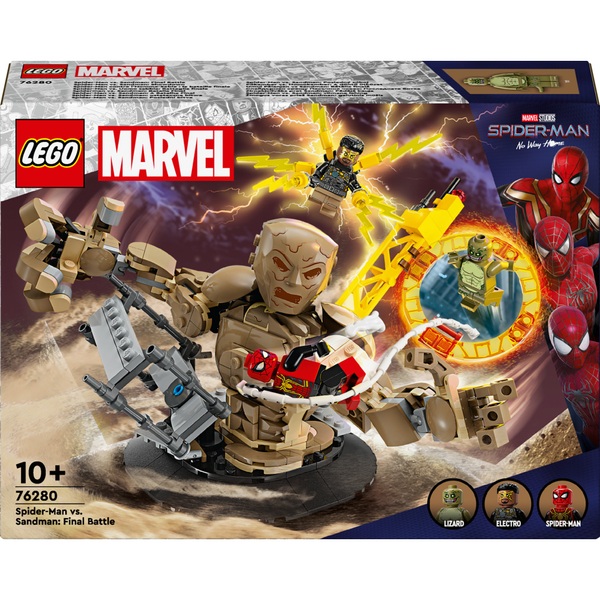 LEGO Marvel 76280 Spider-Man vs. Sandman: Final Battle Set