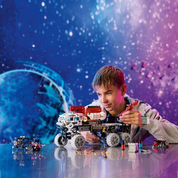 LEGO Technic 42180 Mars Crew Exploration Rover Space Toy | Smyths Toys ...