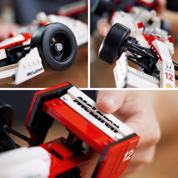 LEGO Icons 10330 McLaren MP4/4 & Ayrton Senna Set for Adults | Smyths ...