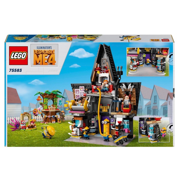 LEGO Despicable Me 75583 Minions and Gru's Family Mansion Set | Smyths ...