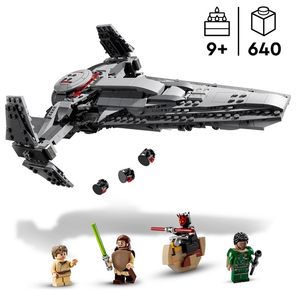 LEGO Star Wars 75383 Darth Maul's Sith infiltrator | Smyths Toys UK