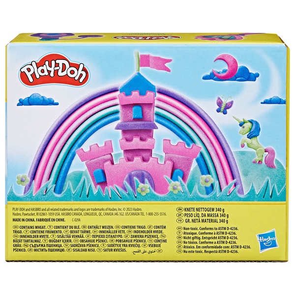Promo Pâte à modeler à paillettes Play-Doh À partir de 3 ans. Pack de 6  pots. chez Monoprix