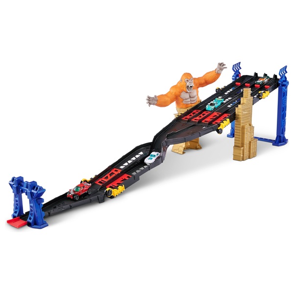 Metal Machines 4-Lane Gorilla Attack Track Set by Zuru | Smyths Toys UK