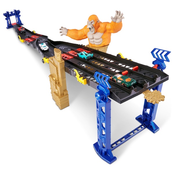 Metal Machines 4Lane Gorilla Attack Track Set by Zuru Smyths Toys UK
