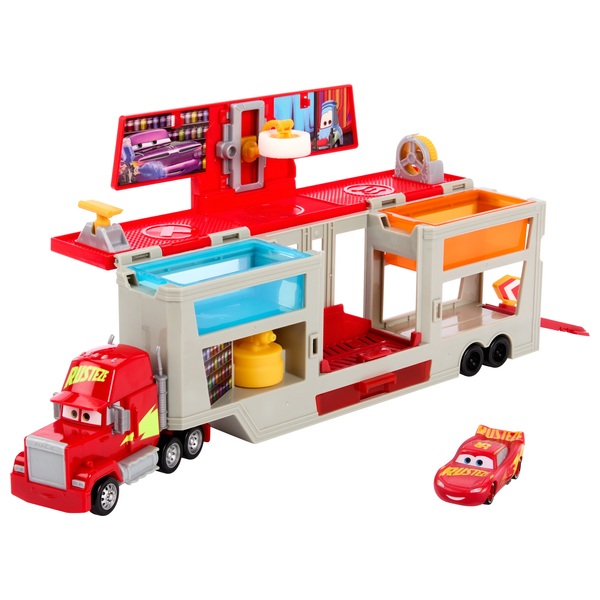 Disney Pixar Cars Colour Changers Mobile Paint Shop Mack Playset