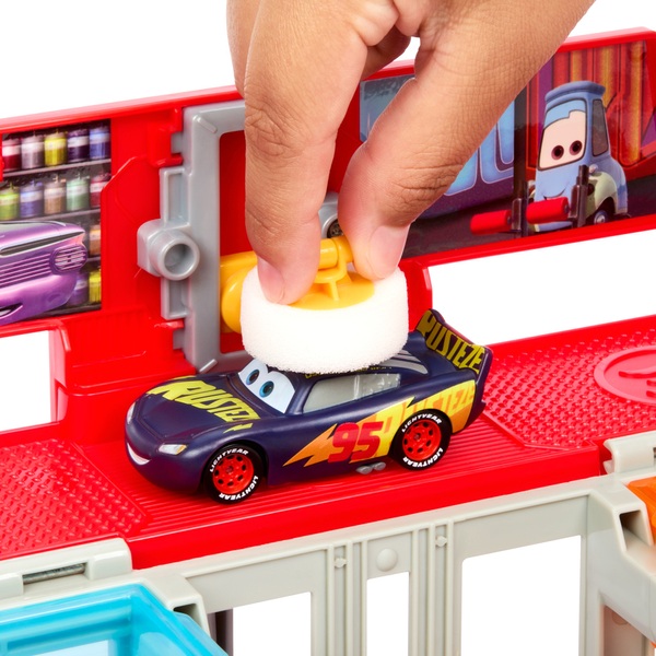 Disney Cars ColourChanging Mobile Paint Shop Mack Playset Smyths Toys UK
