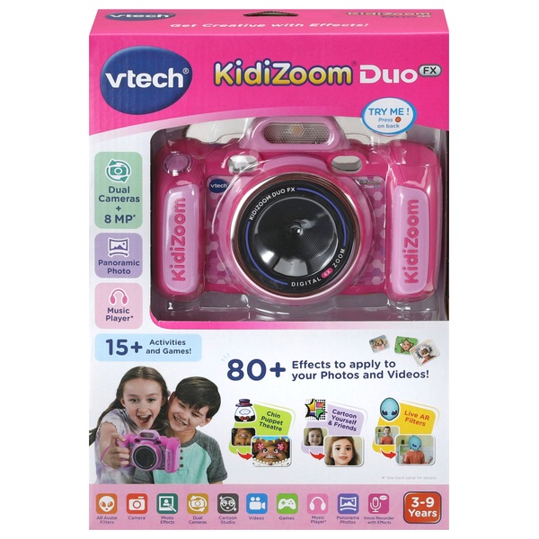 VTech KidiZoom Duo FX Camera – Pink