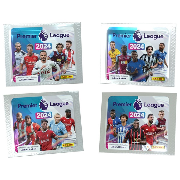 Premier League 2024 Official Sticker Collection Assortment Packs