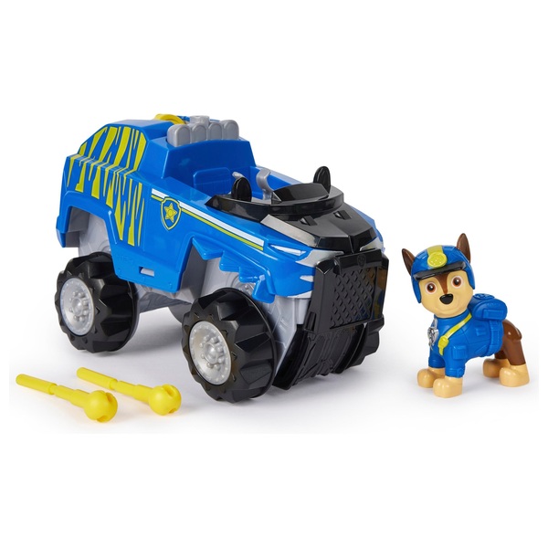 PAW Patrol Jungle Pups - Chase Tiger Rescue Vehicle | Smyths Toys Ireland