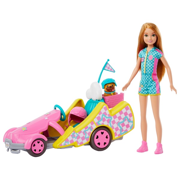 Barbie And Stacie To The Rescue Go Kart Set | Smyths Toys UK