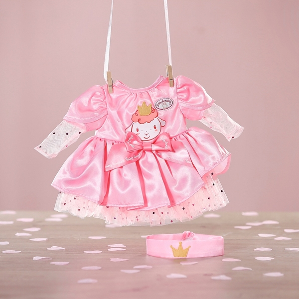 Baby Annabell Clothes Happy Birthday Dress Outfit 43cm | Smyths Toys ...